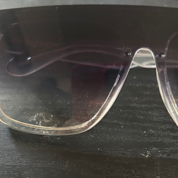 Quay Australia Black and Purple Gradient Sunglasses - Picture 3 of 4